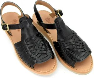 Macarena Collection Womens Shoes Leather Sandals for Women | Huarache Handmade Mexican Sandals Women | Comfortable & Stylish Womens Sandals 3044