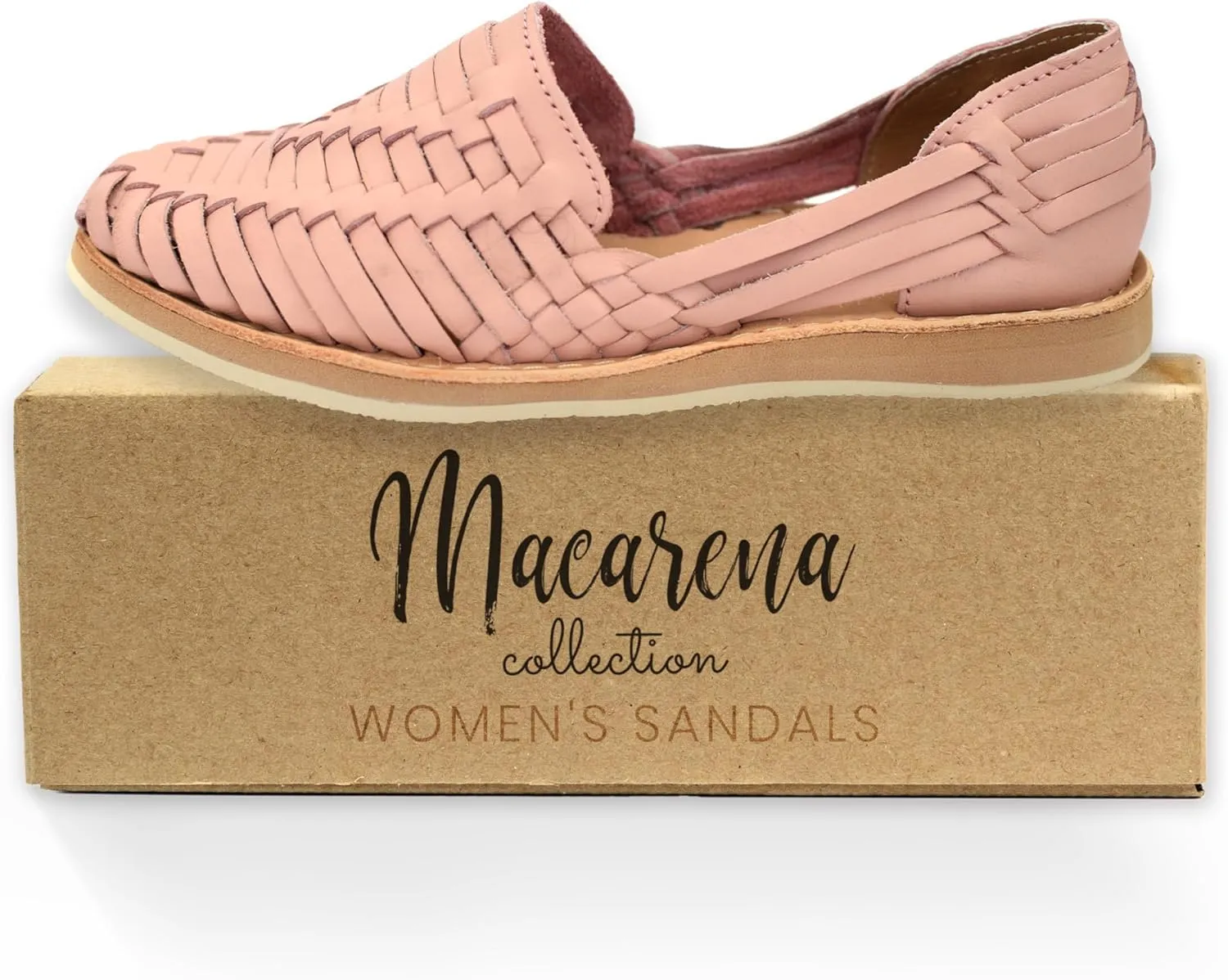 Macarena Collection Womens Shoes Leather Sandals for Women | Huarache Handmade Mexican Sandals Women | Comfortable & Stylish Womens Sandals 813 Style