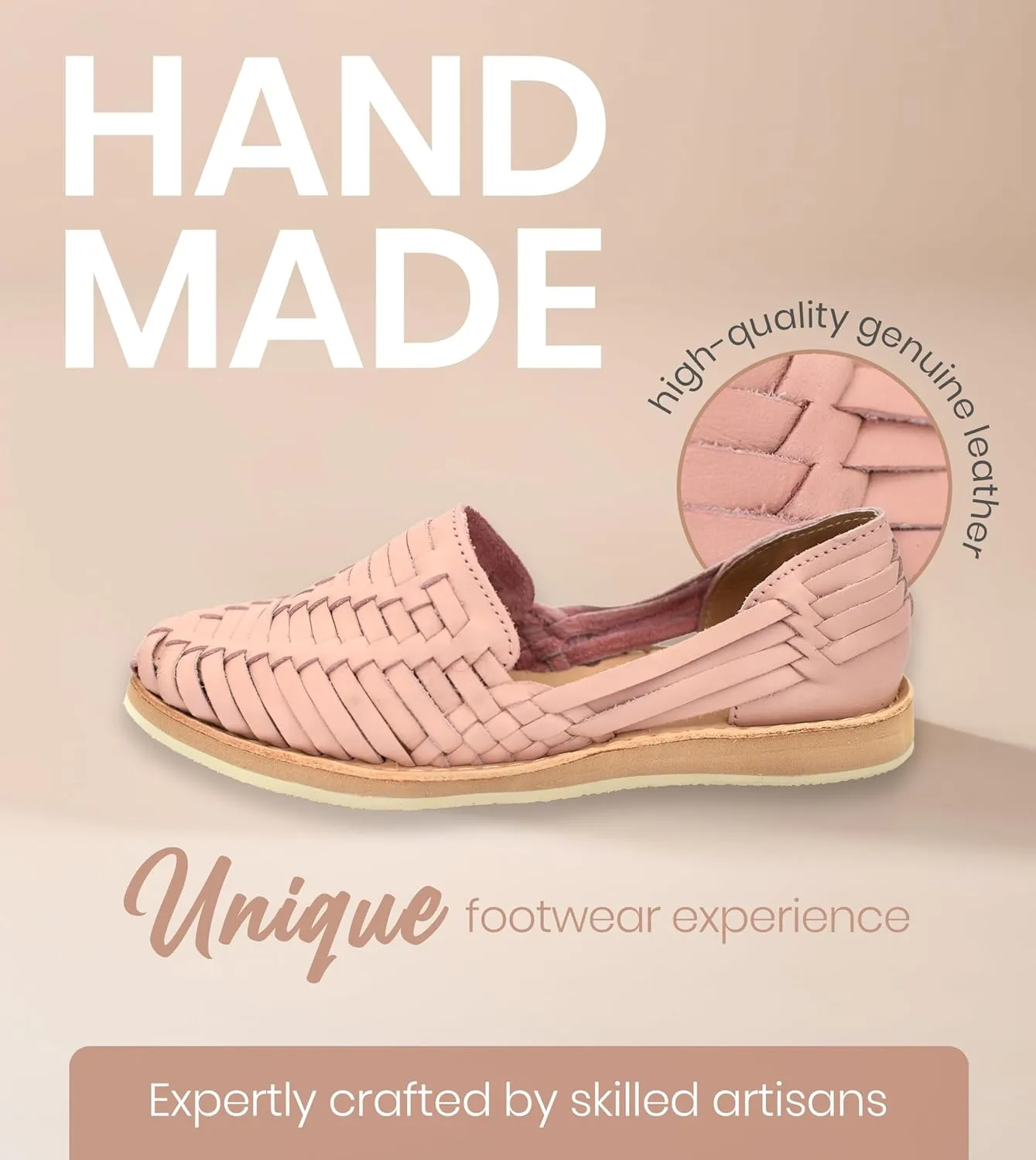 Macarena Collection Womens Shoes Leather Sandals for Women | Huarache Handmade Mexican Sandals Women | Comfortable & Stylish Womens Sandals 813 Style