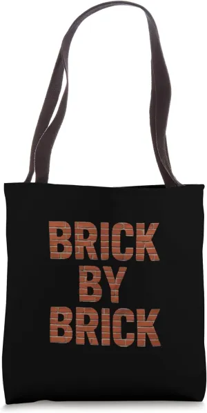 Mason Brick Layer Cement Trowel Brick Work Job Site Masonry Tote Bag