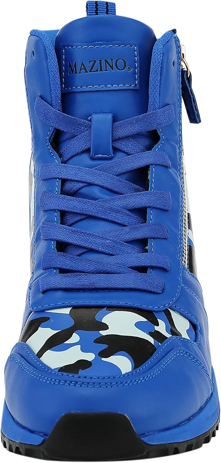 Mazino Mens Low Top Sneakers - Casual Sneaker for Men - Mens Lace-Up Tennis Shoes