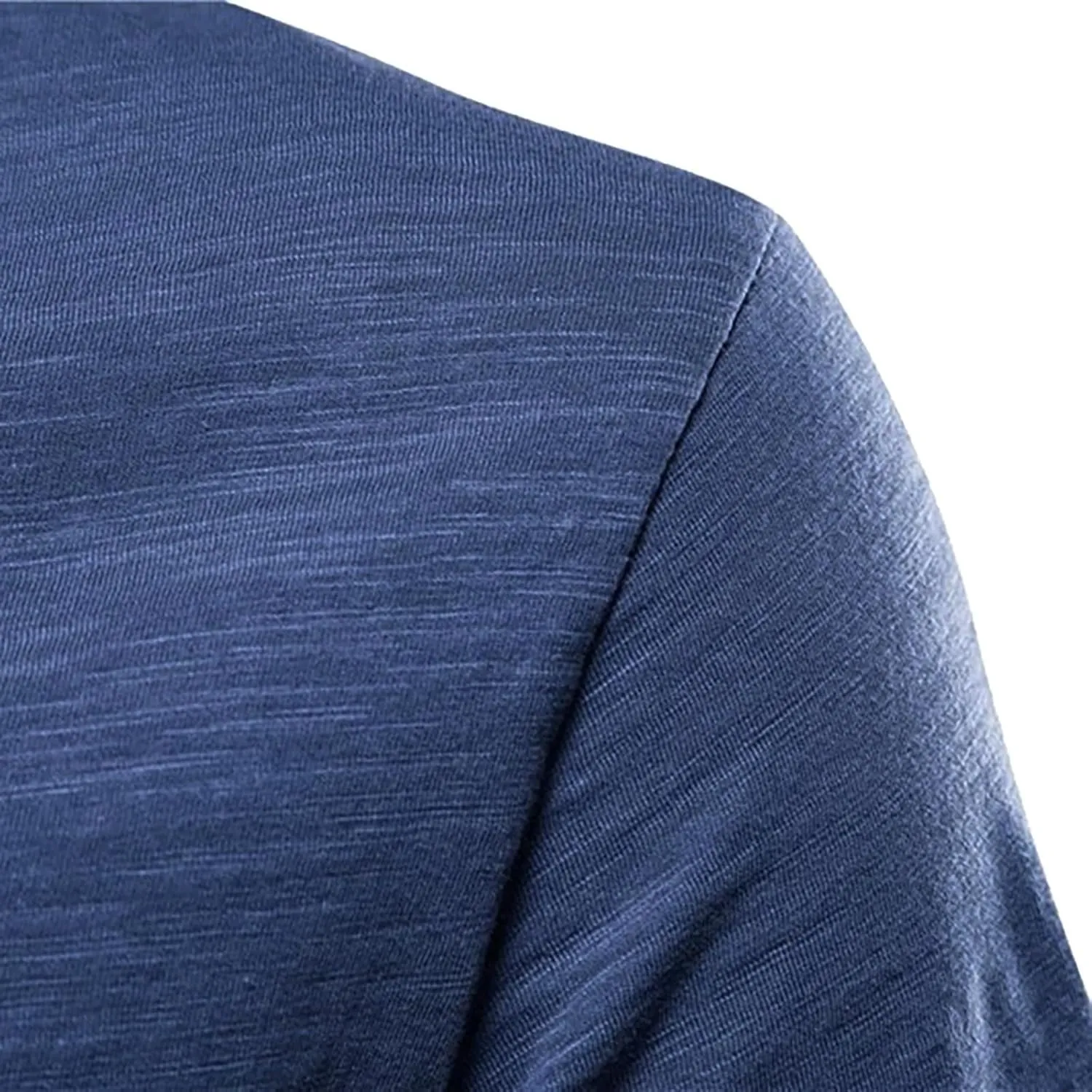 Mens 2 PC V-Neck T-Shirts Soft Cotton Moisture Wicking Short Sleeve Tops Workout Casual Slim Fit Muscle Sports Shirts