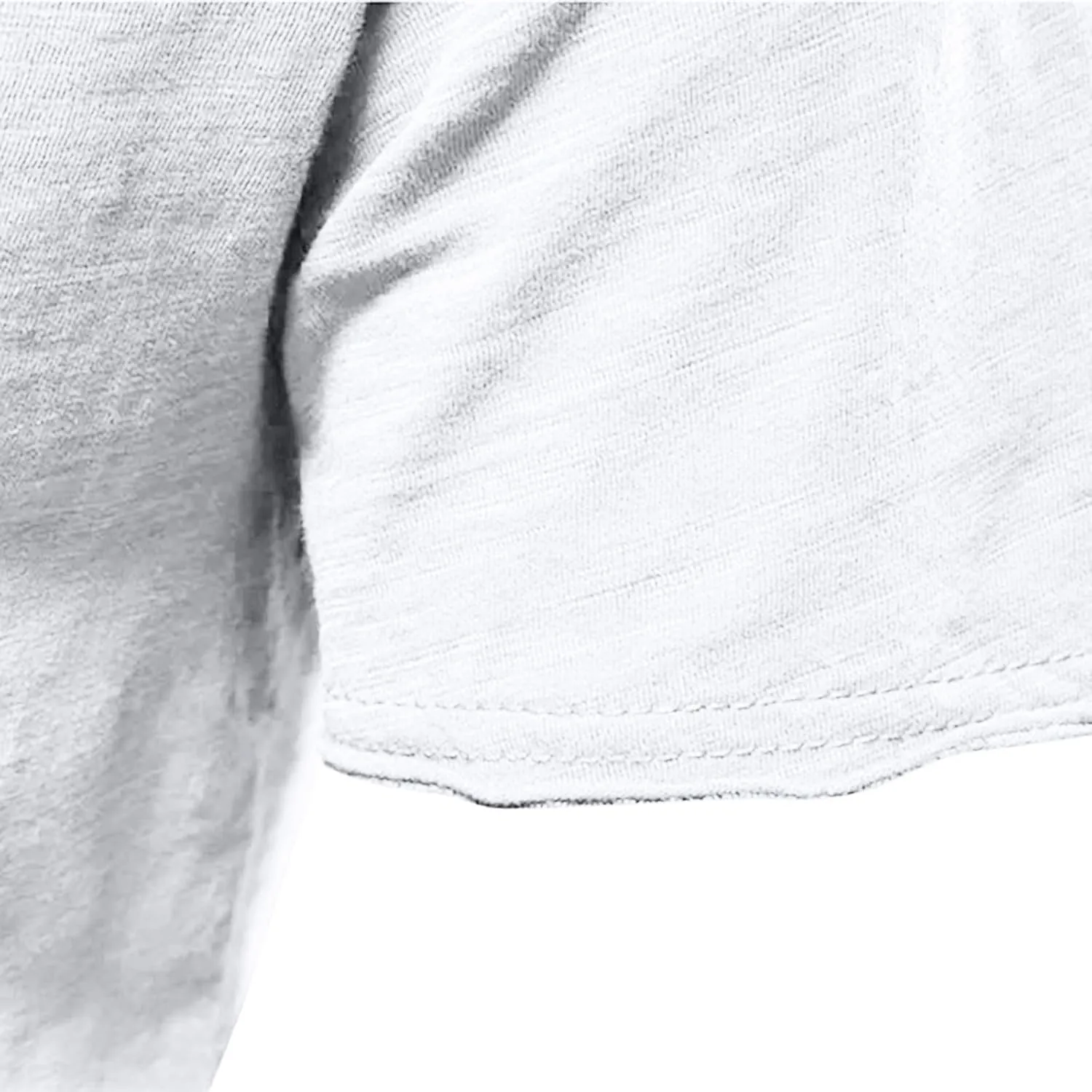 Mens 2 PC V-Neck T-Shirts Soft Cotton Moisture Wicking Short Sleeve Tops Workout Casual Slim Fit Muscle Sports Shirts