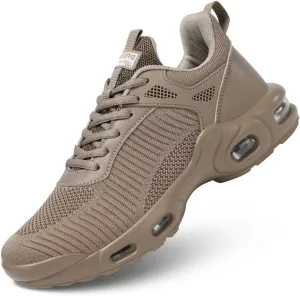 Men's Air Running Shoes Lightweight Breathable Walking Shoes Non Slip Fashion Sneakers Mesh Workout Casual Sports Shoes