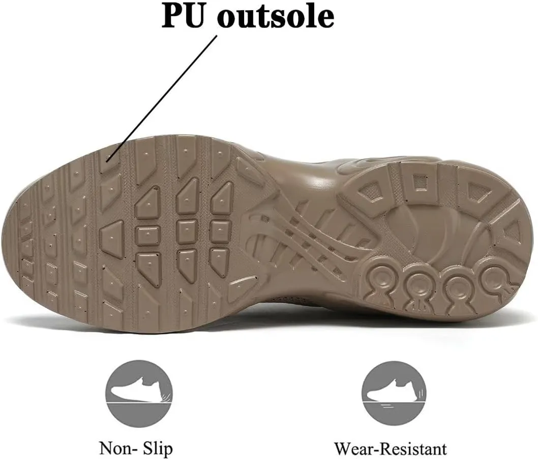 Men's Air Running Shoes Lightweight Breathable Walking Shoes Non Slip Fashion Sneakers Mesh Workout Casual Sports Shoes