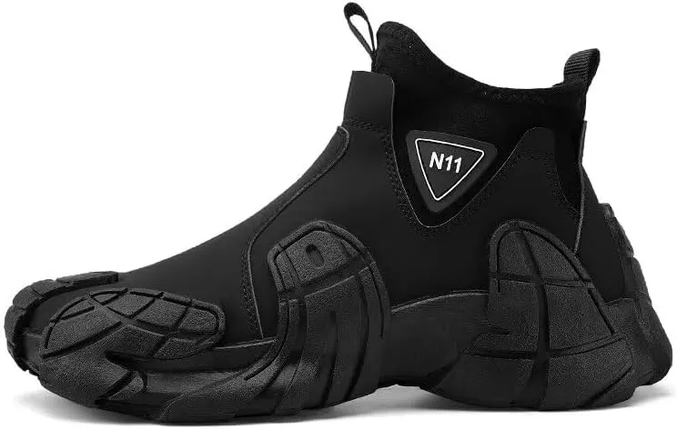 Men's High Top Running Shoes Lightweight Slip On Walking Shoes Workout Shoes for Men Fashion Sneakers