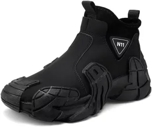 Men's High Top Running Shoes Lightweight Slip On Walking Shoes Workout Shoes for Men Fashion Sneakers