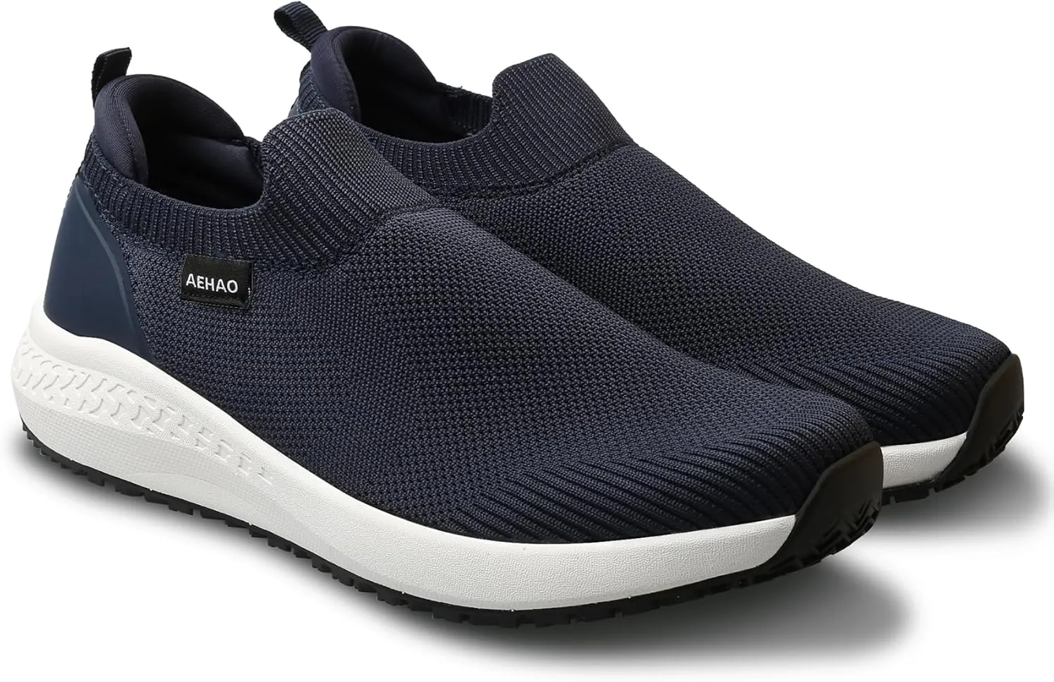 Men's Non Slip Work Shoes Restaurant Waterproof Chef Shoe for Kitchen Hospital Slip-Resistant Air Cushion Sneakers with Easy-Clean Modern Design Breathable Lightweight