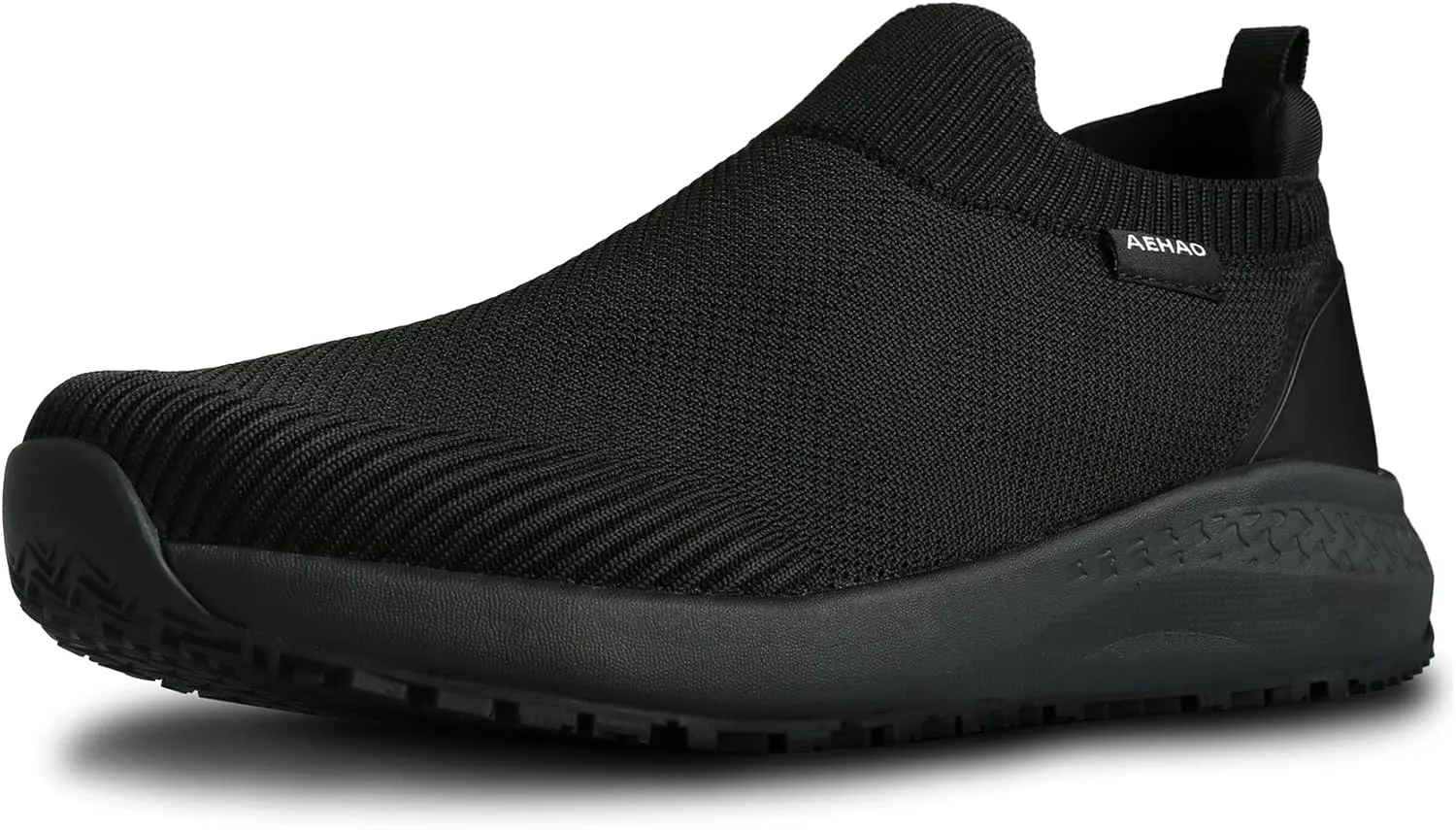 Men's Non Slip Work Shoes Restaurant Waterproof Chef Shoe for Kitchen Hospital Slip-Resistant Air Cushion Sneakers with Easy-Clean Modern Design Breathable Lightweight
