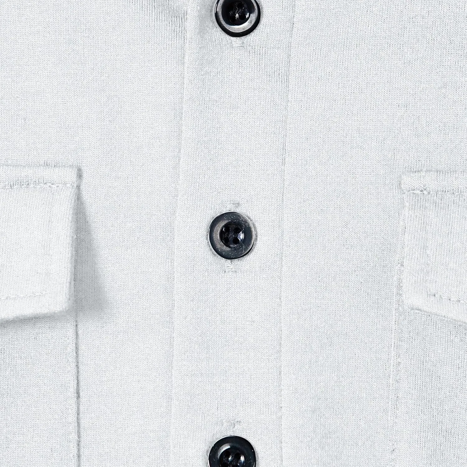 Men's Polo Shirts Short Sleeve Casual Slim Fit Button Golf T Shirt Summer Moisture Wicking Collared Top with Pockets