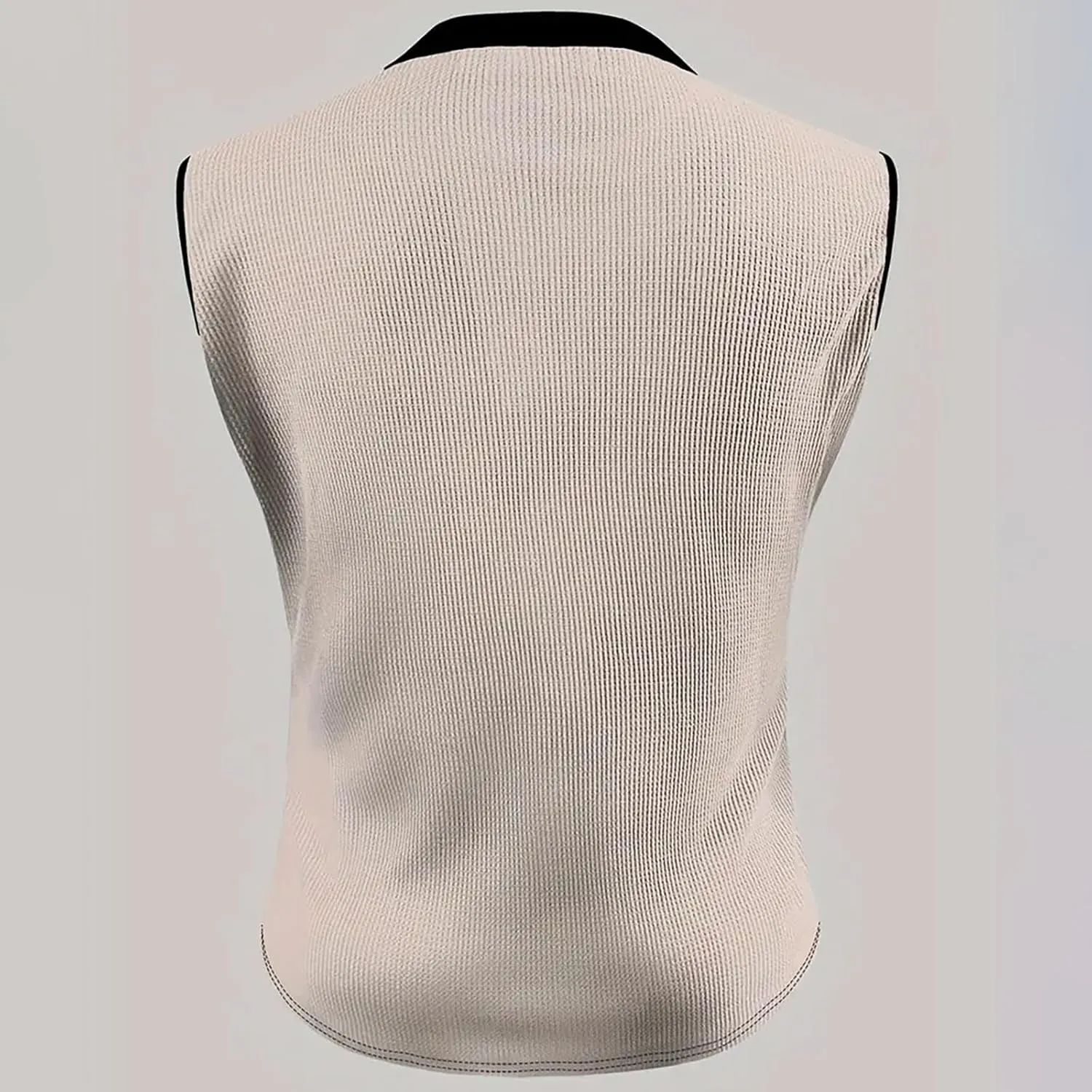 Mens Ribbed Muscle Tank Tops Button Down Slim Fit Sleeveless Henley Shirts Gym Bodybuilding Casual Beach Hippie Shirt