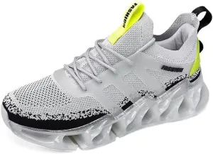 Men's Shock Absorbing Running Shoes Lightweight Walking Shoes Workout Blade Sneakers Shoes for Men