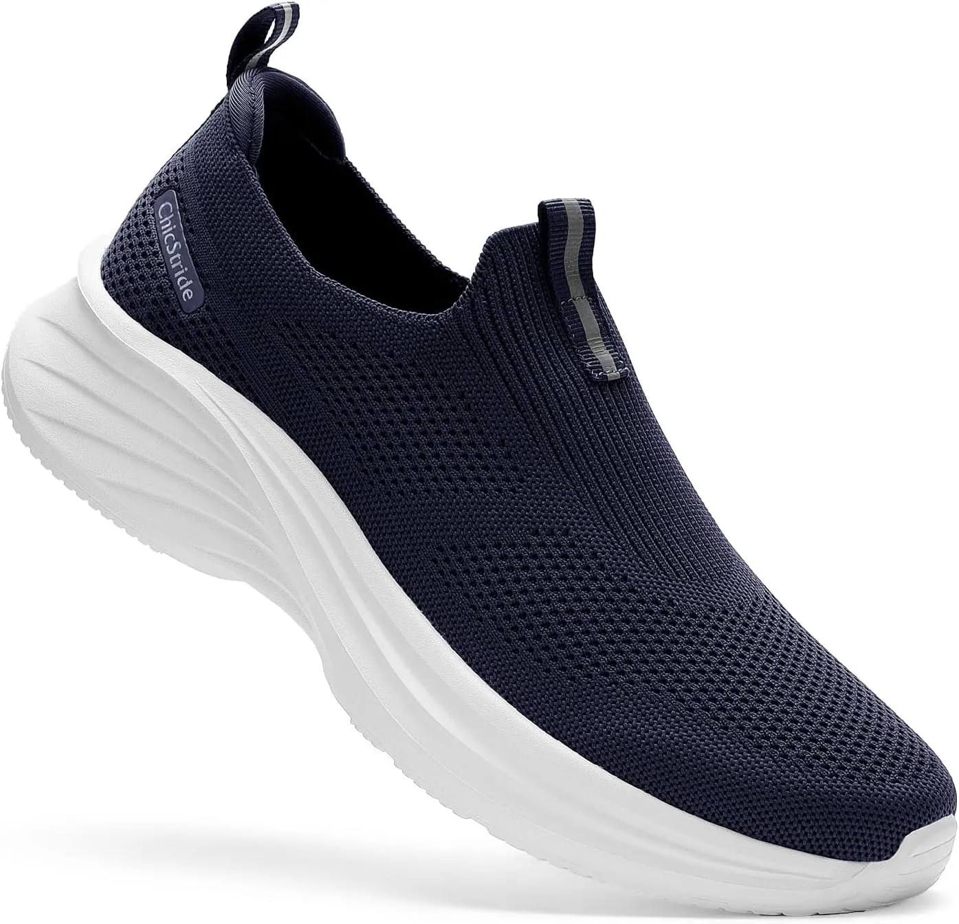 Mens Slip On Walking Shoes Lightweight Tennis Shoes Gym Running Sneakers for Sports and Outdoor Activities
