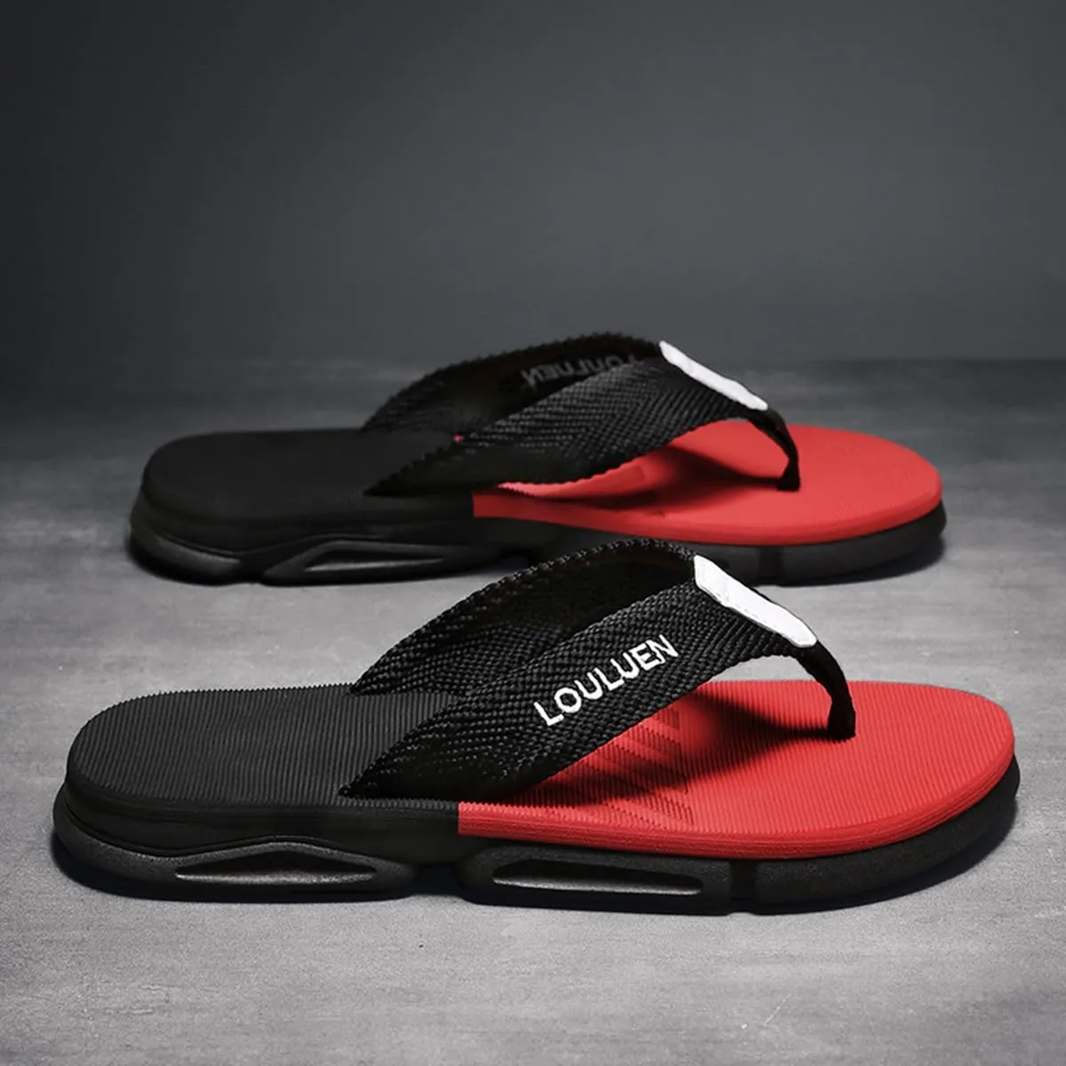 Men's Soft Comfy Flip Flop Slide Sandals - Non-Slip and Stylish Summer Beach Footwear