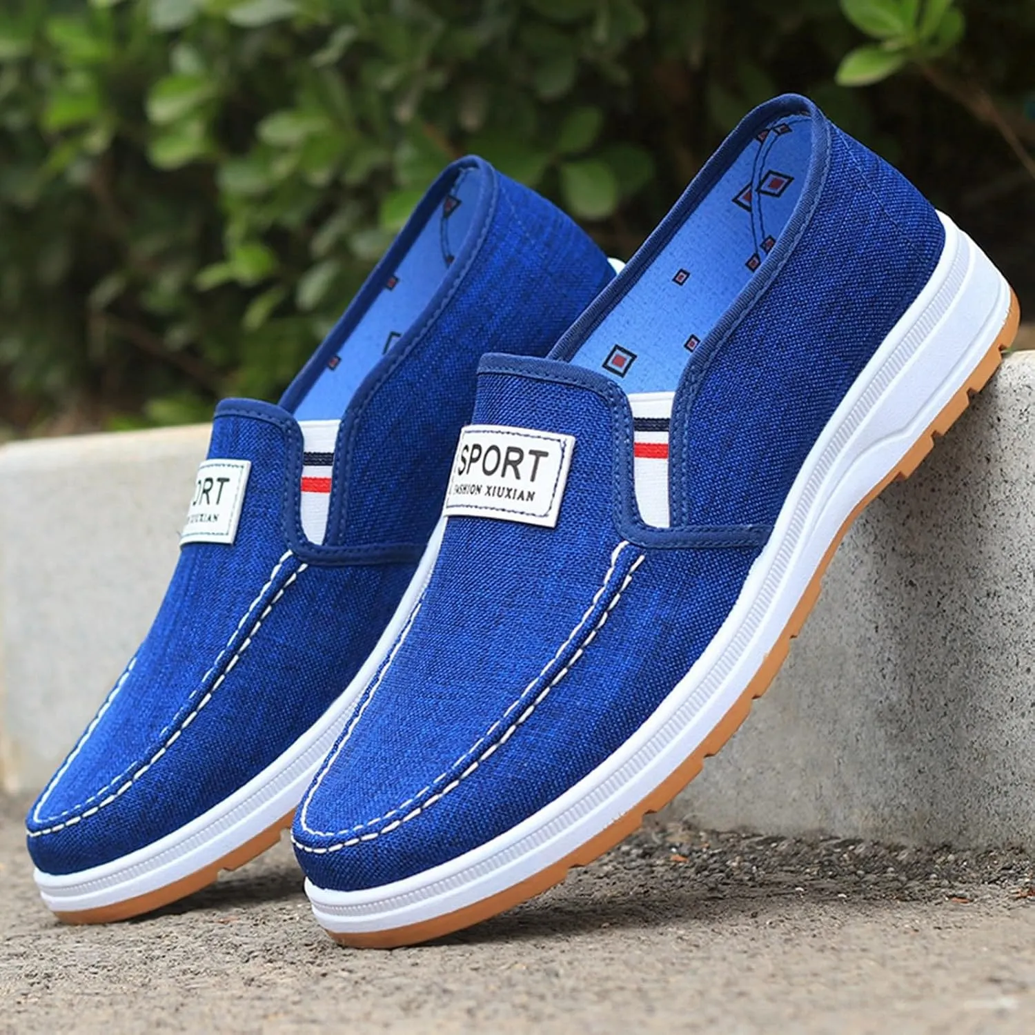 Men's Walking Shoes Golf Low Top Running Classic Work Street Shoes