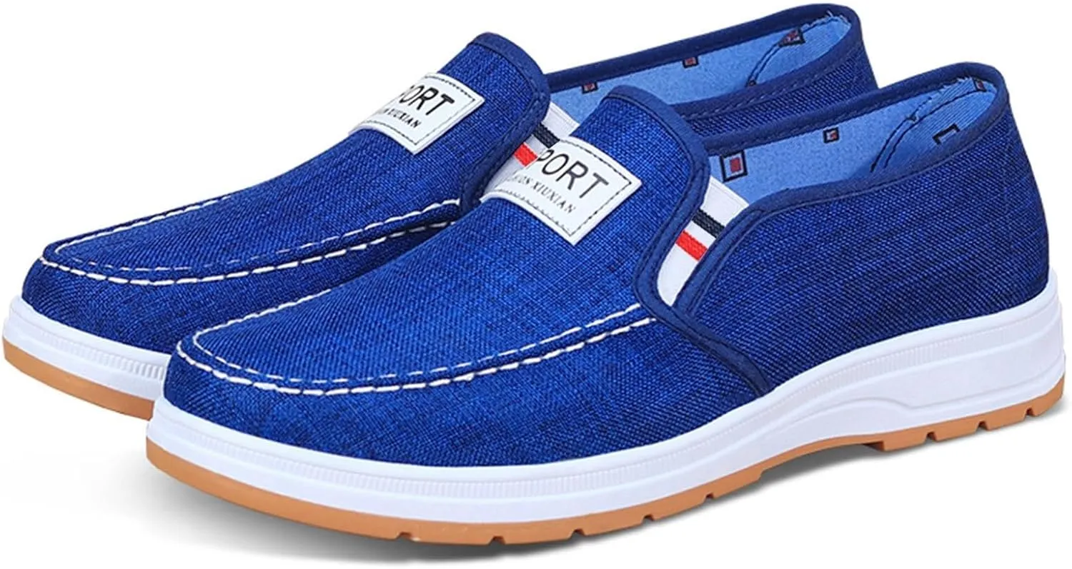 Men's Walking Shoes Golf Low Top Running Classic Work Street Shoes