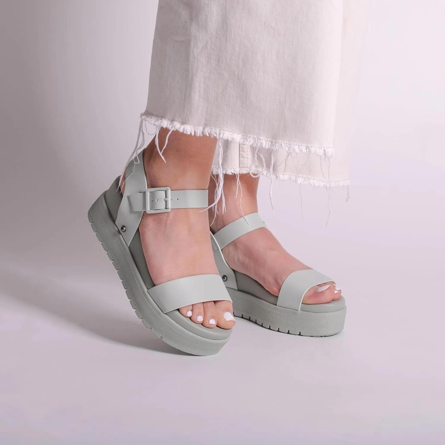 MIA Shoes Kayci Women's Ankle Strap Platform Sandals
