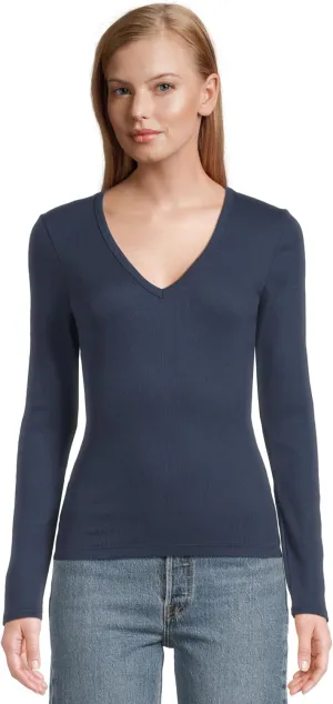 Michael Stars Women's Remi V-Neck Tee