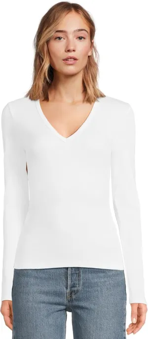 Michael Stars Women's Remi V-Neck Tee
