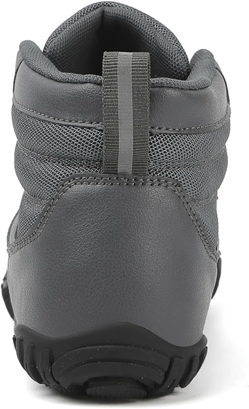 Minimalist Barefoot Shoes Men Women Winter Wide Toe Box Zero Drop Walking Shoes High Top Warm Ankle Booties