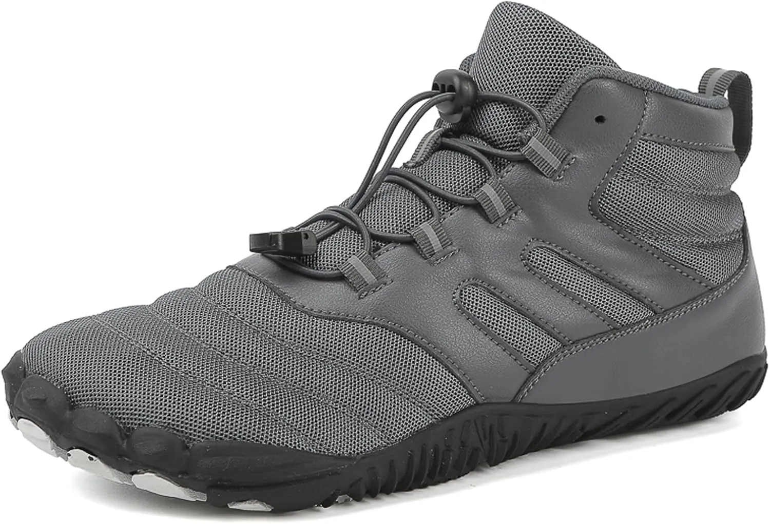 Minimalist Barefoot Shoes Men Women Winter Wide Toe Box Zero Drop Walking Shoes High Top Warm Ankle Booties