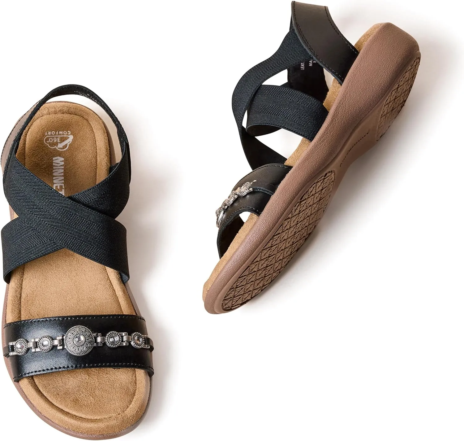 Minnetonka Women's Brenn, Brecca, Brida Sandals