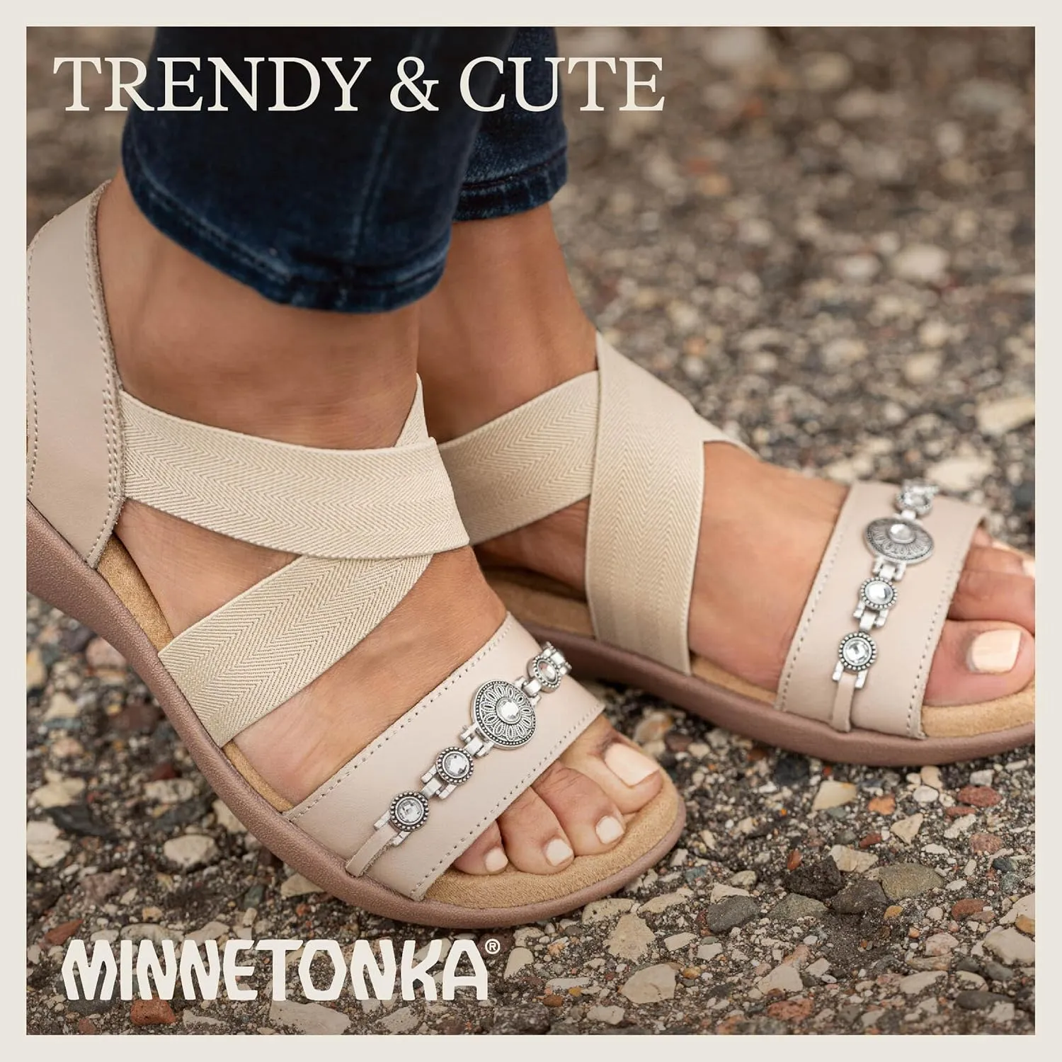Minnetonka Women's Brenn, Brecca, Brida Sandals