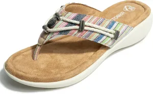 Minnetonka Women's Silverthorne 360, Pastel Stripe, Size 8