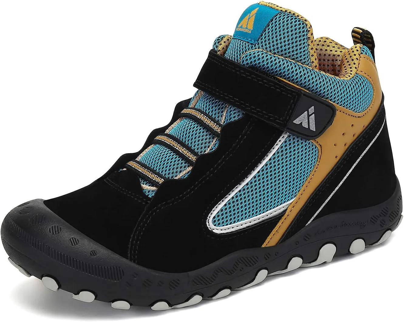 Mishansha Boys Girls Hiking Shoes Kids Anti Collision Hiking Boots Non Slip Sneakers Outdoor Trekking Walking Climbing Running