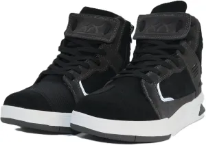 Motorcycle Shoes Men Leather Street Bike Boots, Protective Motorcycle Sneakers, Breathable Street Riding Boots for Men and Women, Anti-Collison Toe and Heel, Anti-Slip Bottom