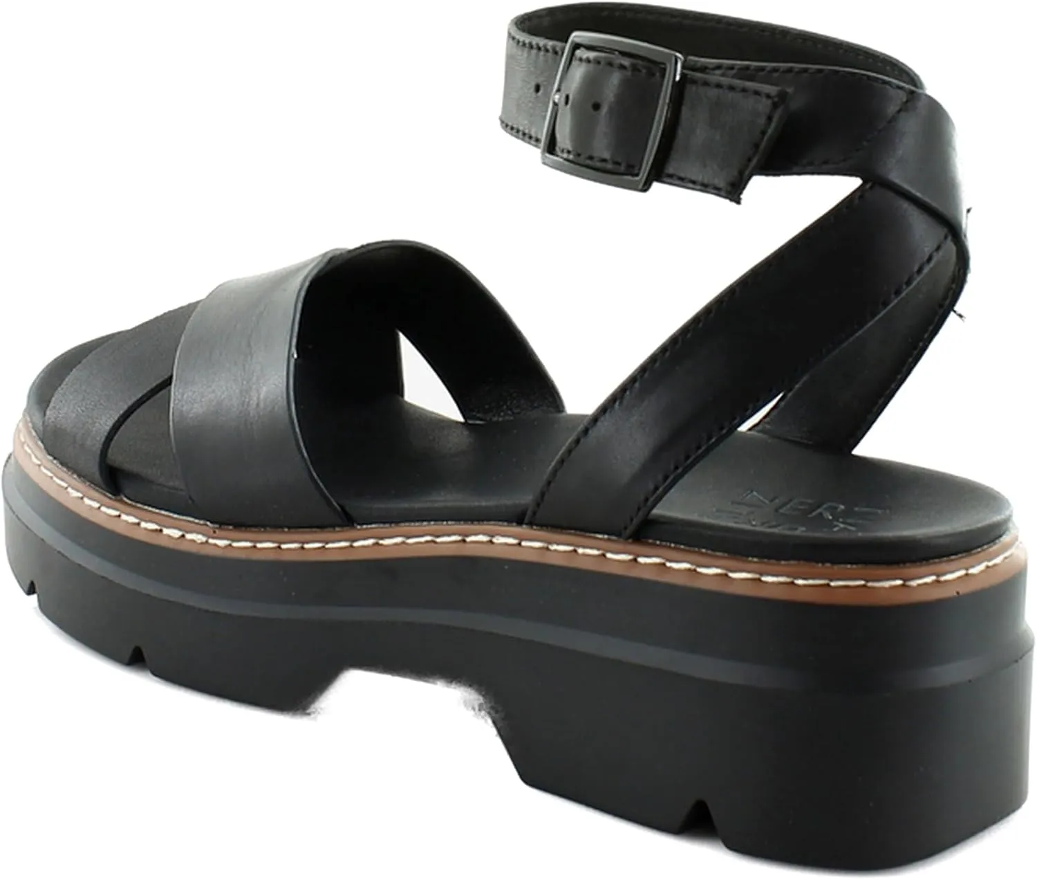 Naturalizer Women's Darry Ankle Strap Platform Sandal