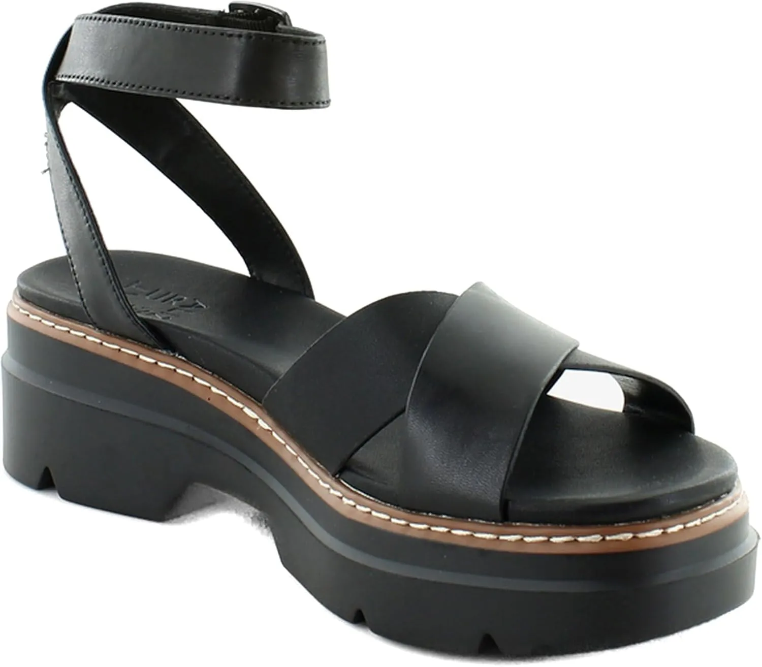 Naturalizer Women's Darry Ankle Strap Platform Sandal