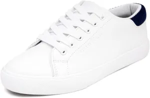 Nautica Women’s Lace-Up Fashion Sneakers – Low-Top Casual Walking & Tennis Shoes with Platform or Regular Heel