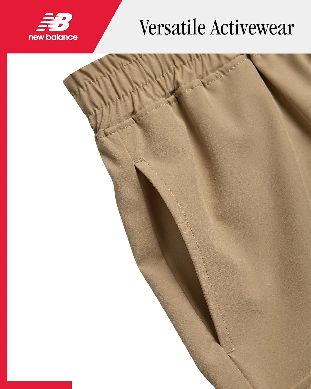 New Balance Boys Athletic Shorts - Lightweight Performance Woven Boys Gym Shorts with Pockets for Basketball Soccer (8-10)