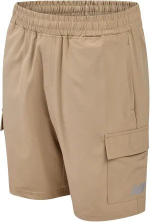 New Balance Boys Athletic Shorts - Lightweight Performance Woven Boys Gym Shorts with Pockets for Basketball Soccer (8-10)