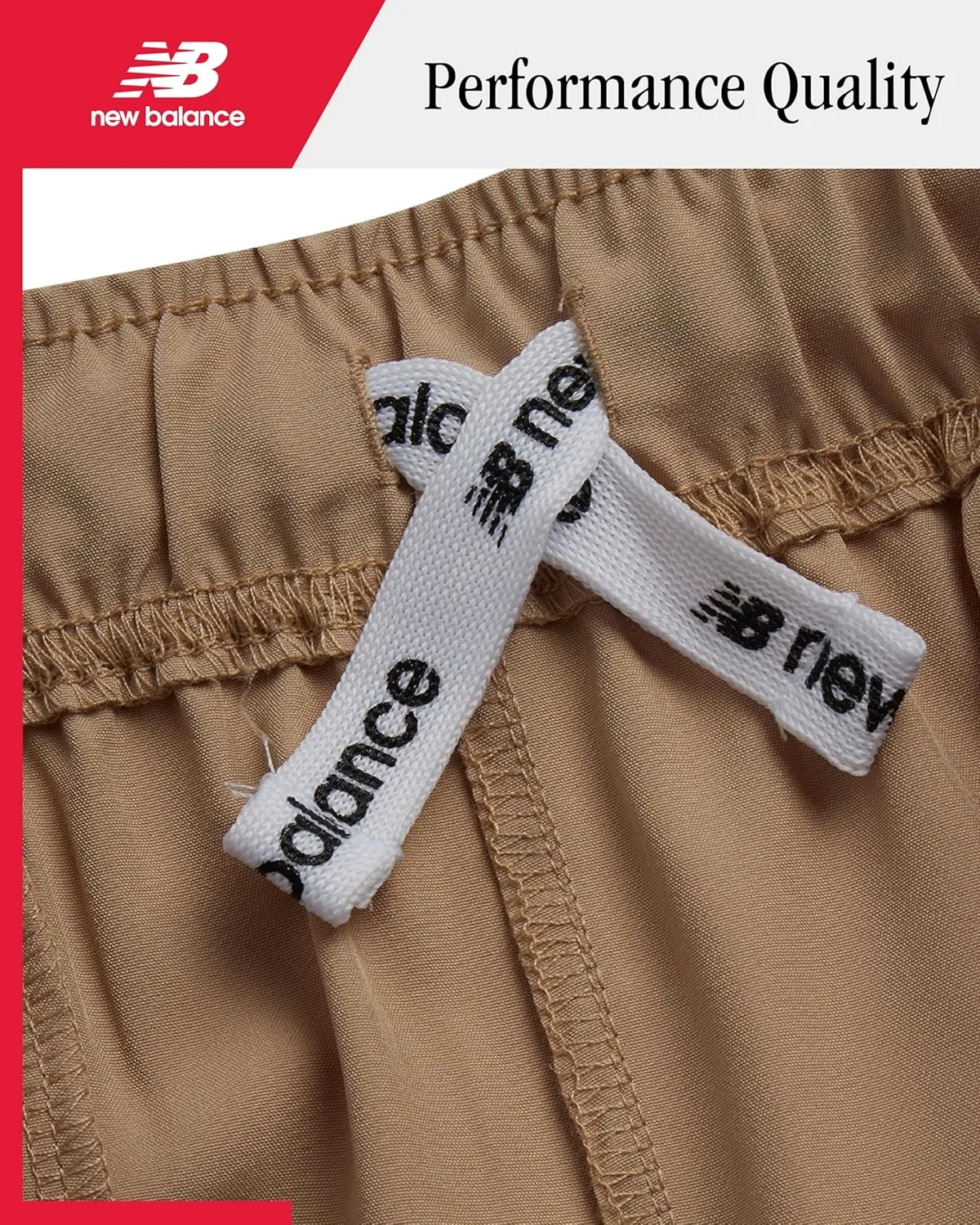New Balance Boys Athletic Shorts - Lightweight Performance Woven Boys Gym Shorts with Pockets for Basketball Soccer (8-10)
