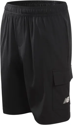 New Balance Boys Athletic Shorts - Lightweight Performance Woven Boys Gym Shorts with Pockets for Basketball Soccer (8-10)
