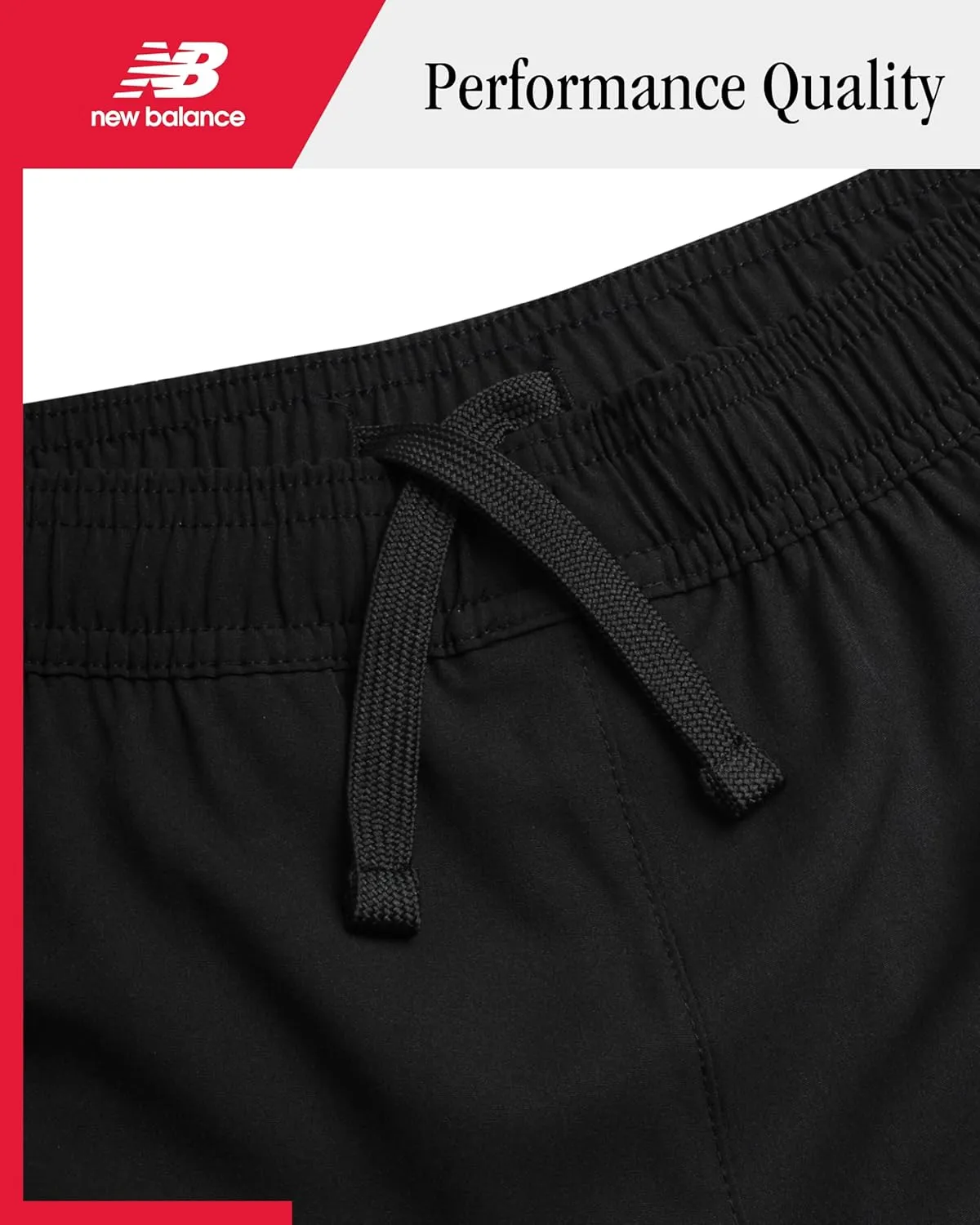 New Balance Boys Athletic Shorts - Lightweight Performance Woven Boys Gym Shorts with Pockets for Basketball Soccer (8-10)