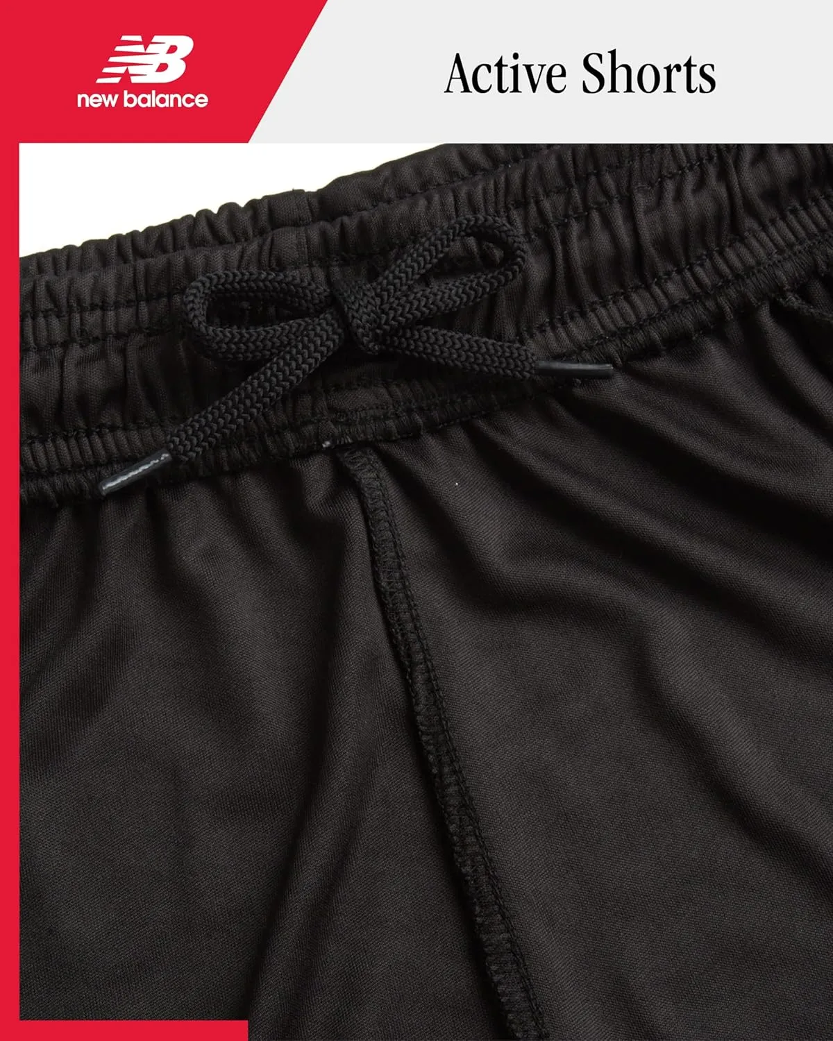 New Balance Boys Athletic Shorts - Lightweight Performance Woven Boys Gym Shorts with Pockets for Basketball Soccer (8-10)