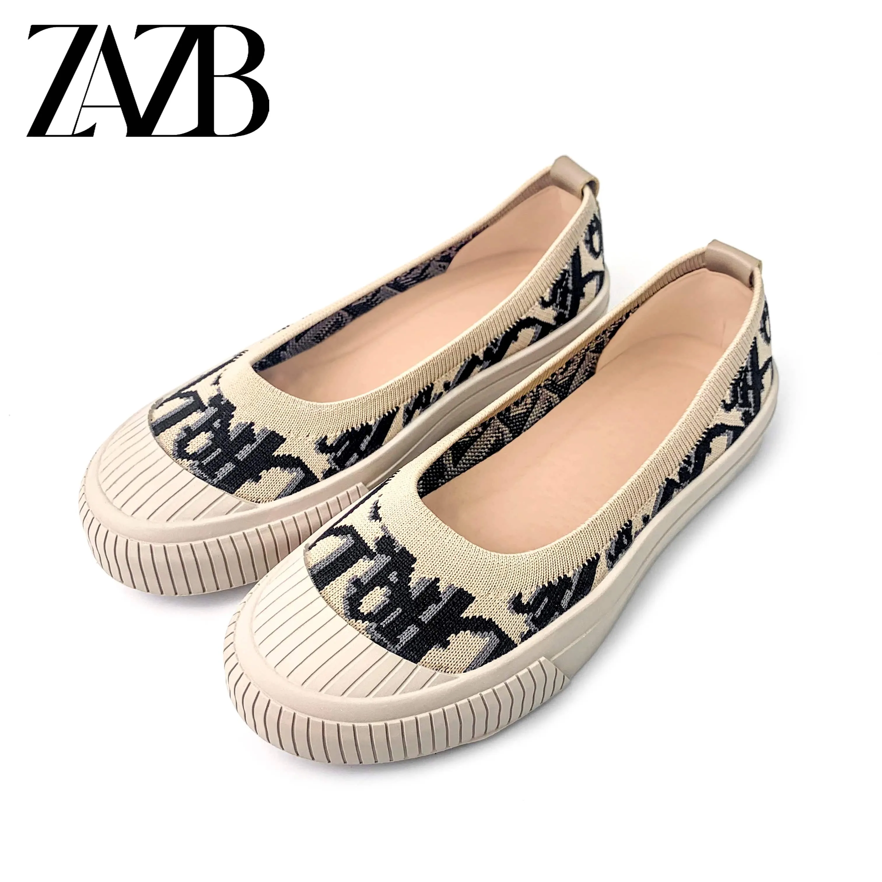New styles loafer weave Women's flat shoes office decorative pattern espadrilles knitting Hollowed out casual simple flats