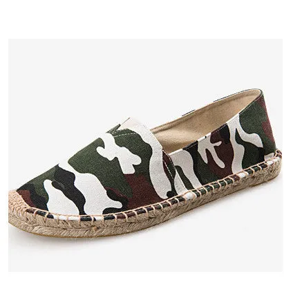 NEW23 colors Fashion Women & Men canvas espadrilles size 35-45 women's Flats casual Unisex lover shoes