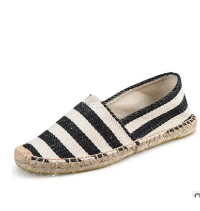 NEW23 colors Fashion Women & Men canvas espadrilles size 35-45 women's Flats casual Unisex lover shoes
