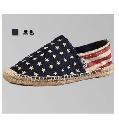 NEW23 colors Fashion Women & Men canvas espadrilles size 35-45 women's Flats casual Unisex lover shoes