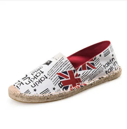 NEW23 colors Fashion Women & Men canvas espadrilles size 35-45 women's Flats casual Unisex lover shoes