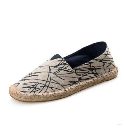 NEW23 colors Fashion Women & Men canvas espadrilles size 35-45 women's Flats casual Unisex lover shoes