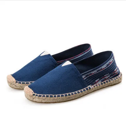 NEW23 colors Fashion Women & Men canvas espadrilles size 35-45 women's Flats casual Unisex lover shoes