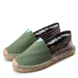 NEW23 colors Fashion Women & Men canvas espadrilles size 35-45 women's Flats casual Unisex lover shoes