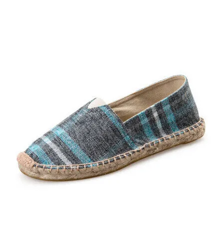 NEW23 colors Fashion Women & Men canvas espadrilles size 35-45 women's Flats casual Unisex lover shoes