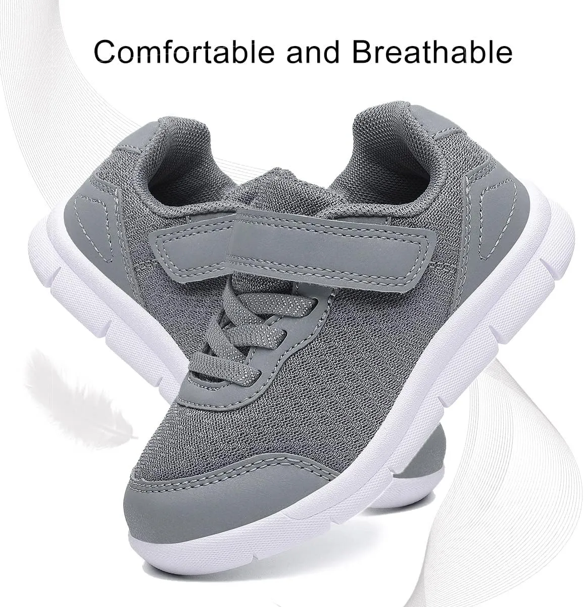 Nihaoya Toddler/Little Kid Boys Girls Shoes Running/Walking Sports Sneakers