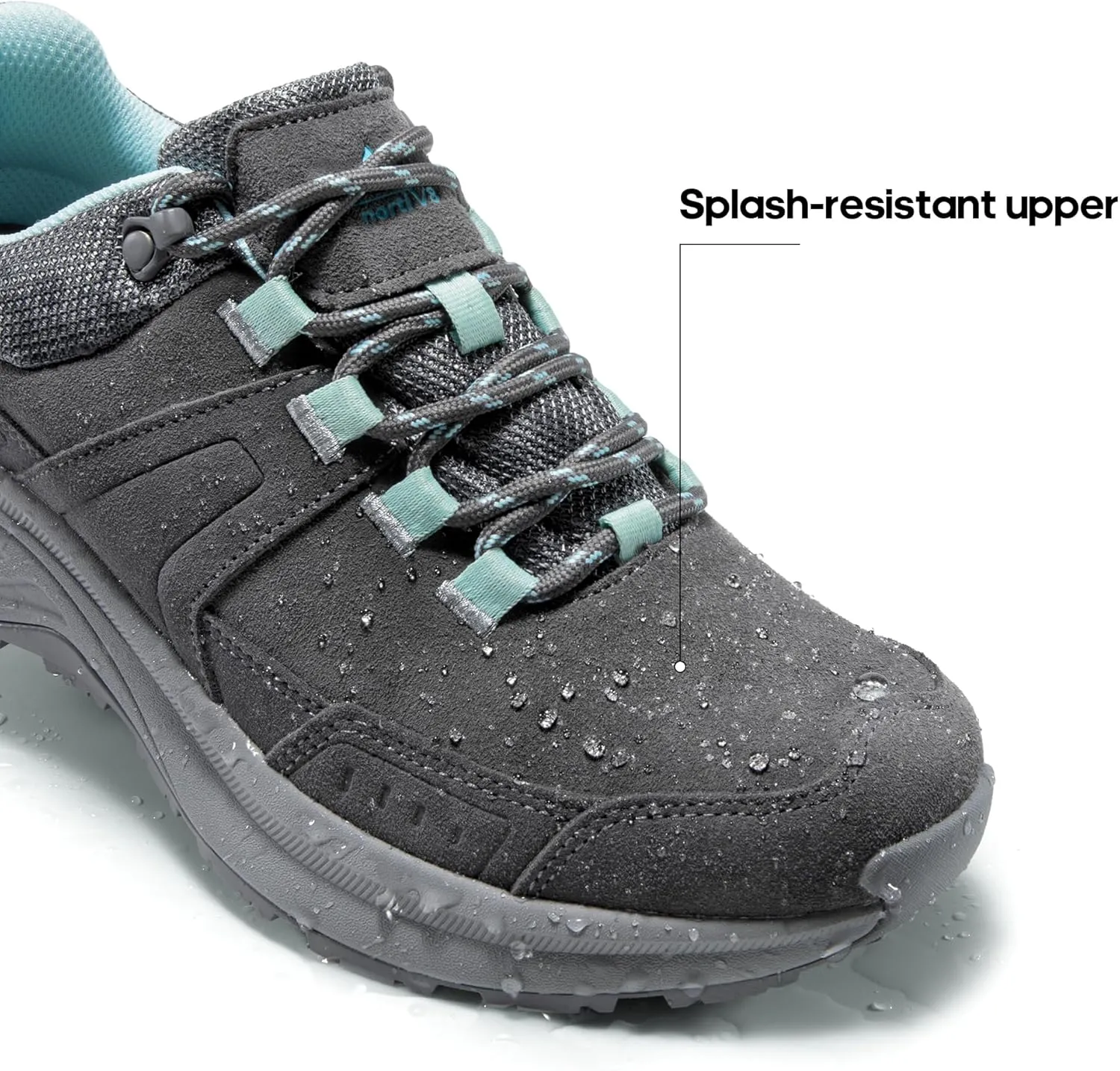 NORTIV 8 Women's Trails Shoes Outdoor Running Walking Hiking Shoes Comfortable Tennis Sneakers